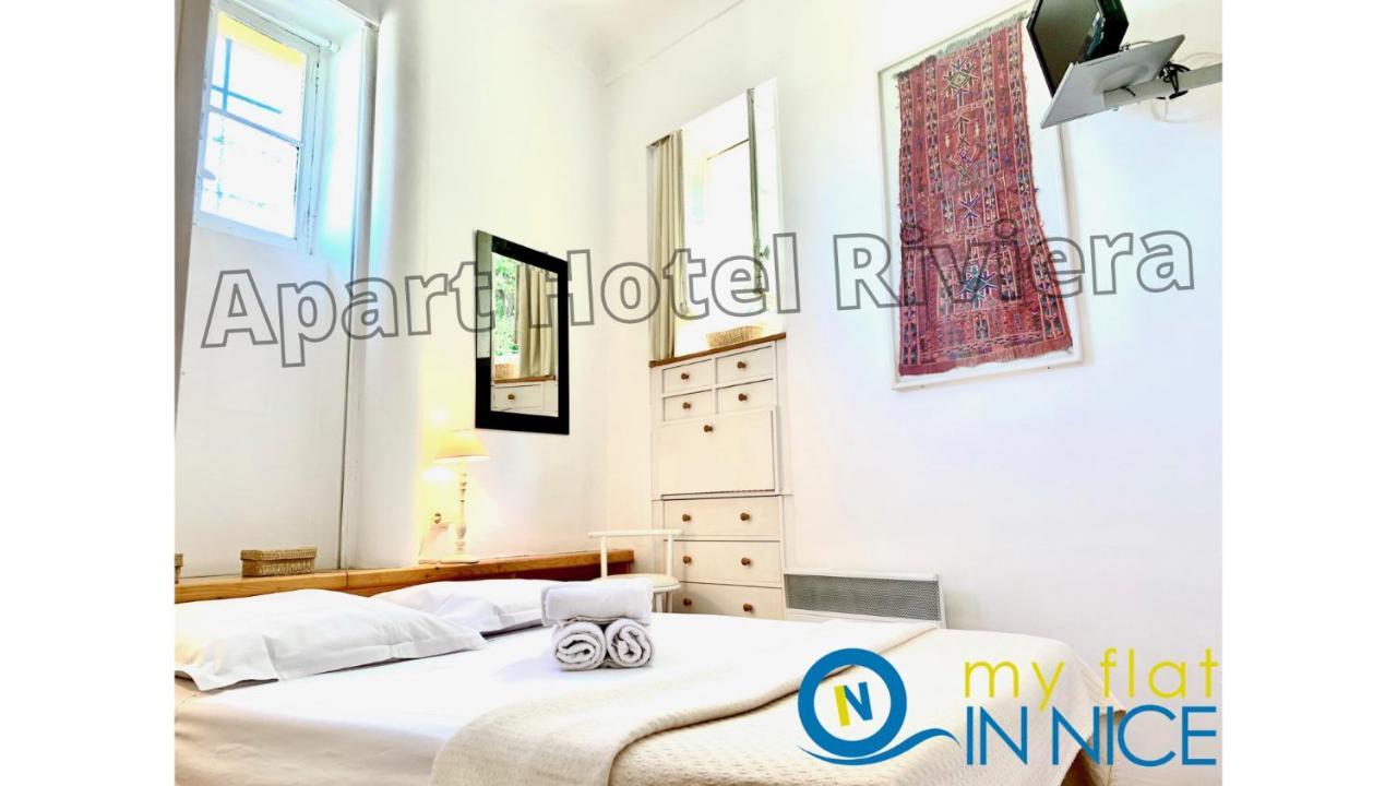 Aparthotel Riviera - Balcon Honore 1 - Old Town - 5 Mn Promenade Des Anglais Et Plage - Charme Absolu - Appartement 2 Pieces Avec Balcon Ac - Vue Mer Et Ville Nizza Exterior foto