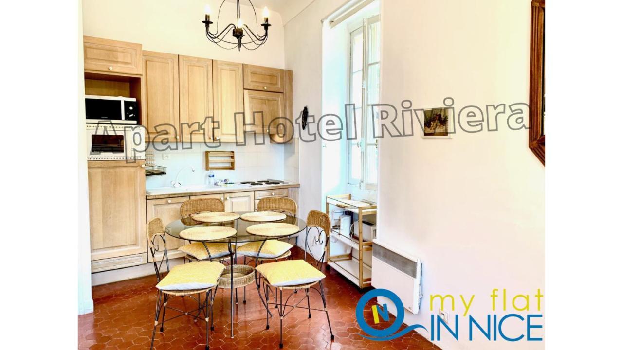 Aparthotel Riviera - Balcon Honore 1 - Old Town - 5 Mn Promenade Des Anglais Et Plage - Charme Absolu - Appartement 2 Pieces Avec Balcon Ac - Vue Mer Et Ville Nizza Exterior foto