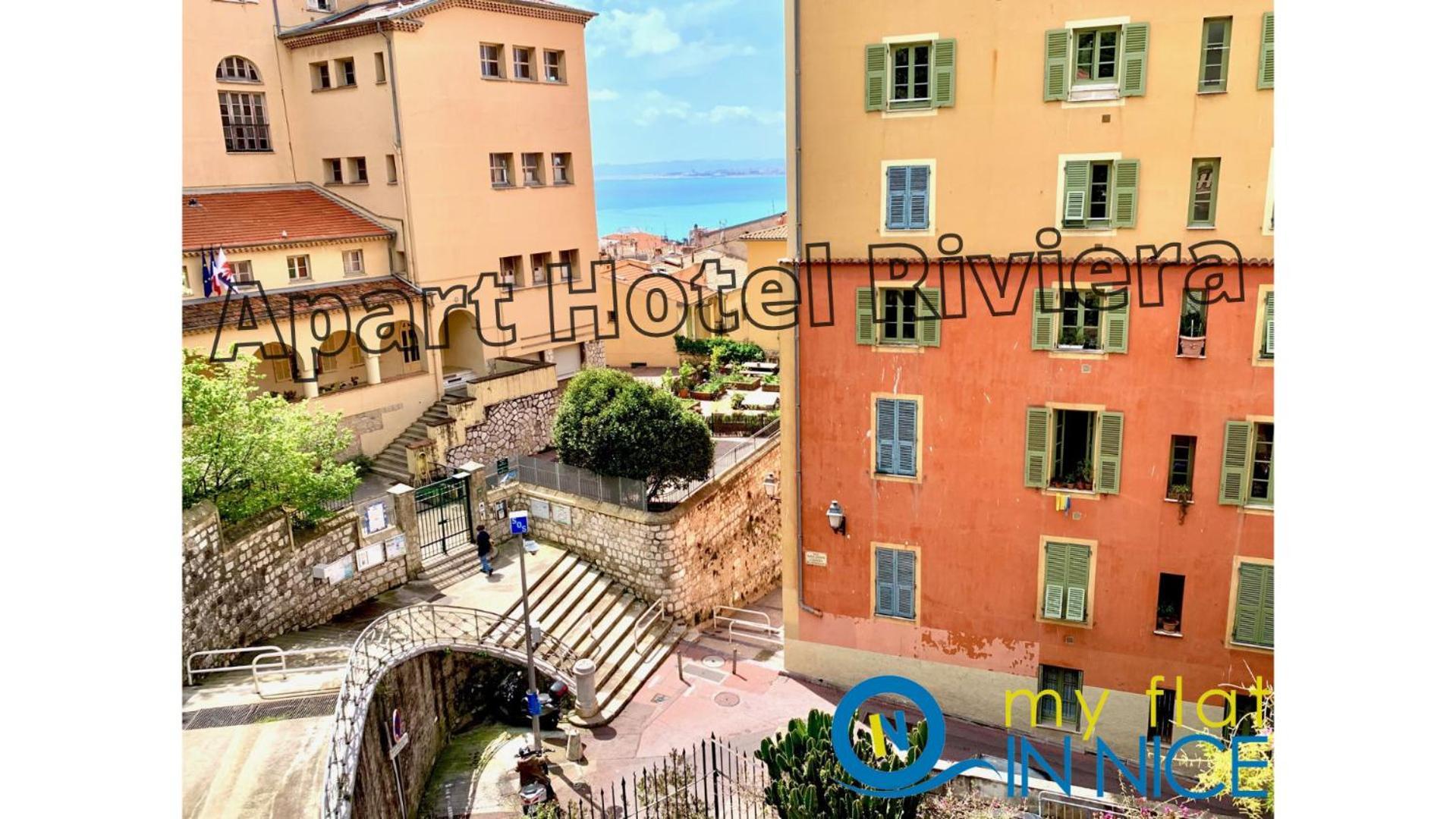 Aparthotel Riviera - Balcon Honore 1 - Old Town - 5 Mn Promenade Des Anglais Et Plage - Charme Absolu - Appartement 2 Pieces Avec Balcon Ac - Vue Mer Et Ville Nizza Exterior foto
